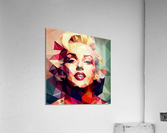 Marilyn Monroe abstract face  Acrylic Print
