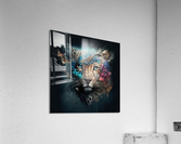 Cheetah collage  Acrylic Print
