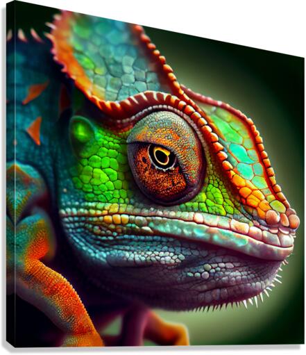 Chameleon 1  Canvas Print