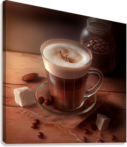 COFFEE WITH MILK 3  Canvas Print