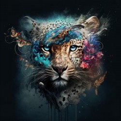 Cheetah collage