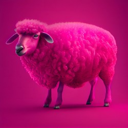 Pink sheep 2