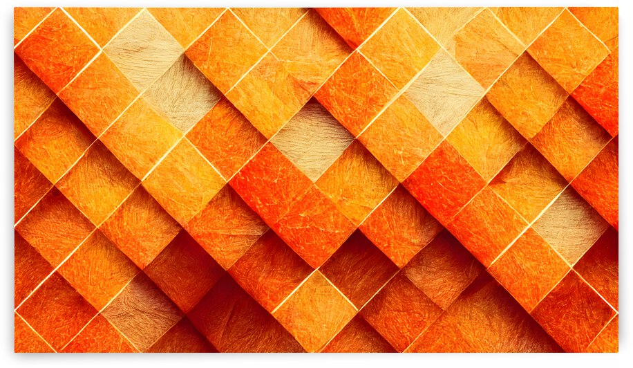 Orange Gradient Geometric by diotoppo