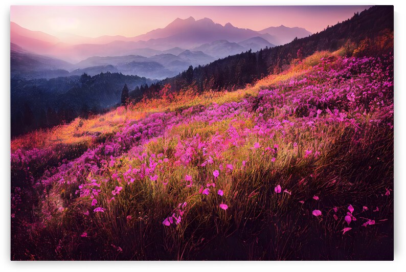 Landscape Purple by diotoppo