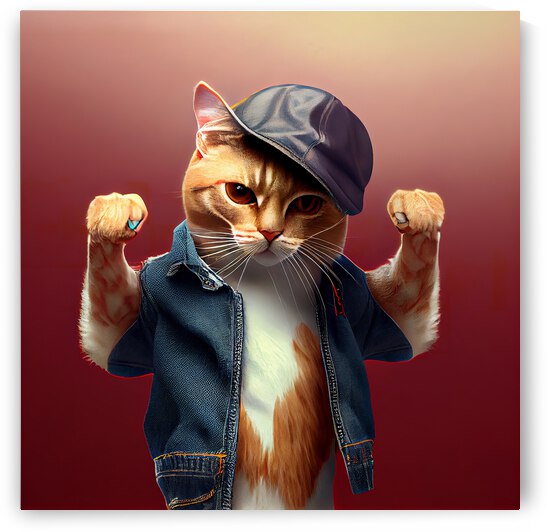 Cat hip hop dancer 1 by diotoppo