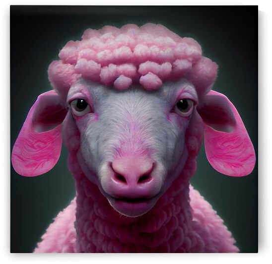 Shaved pink sheep 3 by diotoppo