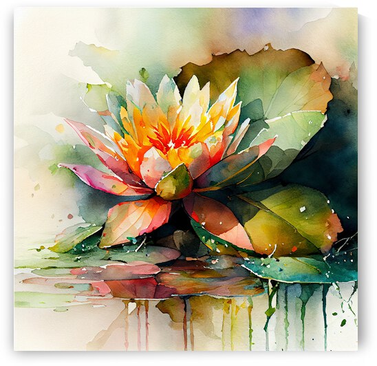 Flower watercolor 5 by diotoppo