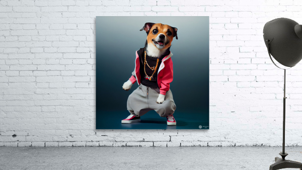 Cute dog hip hop dancer outfit by diotoppo